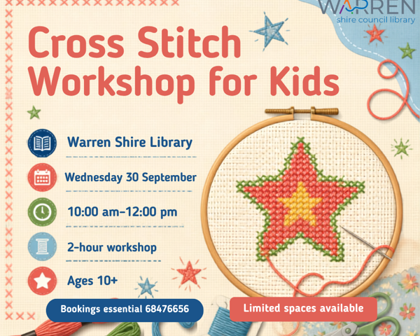 Cross Stitch Workshop for Kids