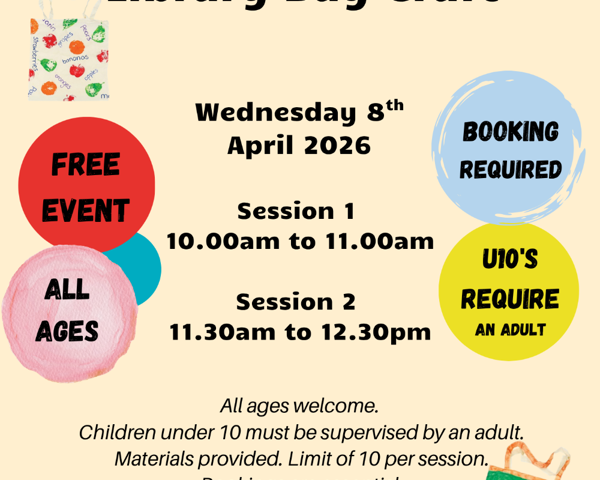 Library Bag Craft (Session 1)